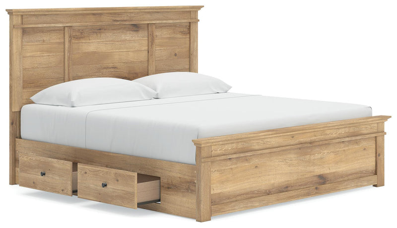 Cama con almacenaje en el panel Fenderport