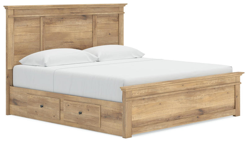 Cama con almacenaje en el panel Fenderport