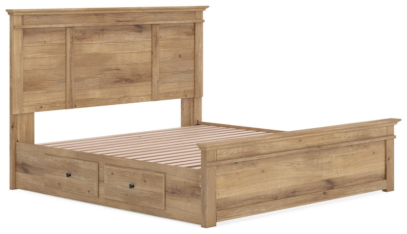 Cama con almacenaje en el panel Fenderport