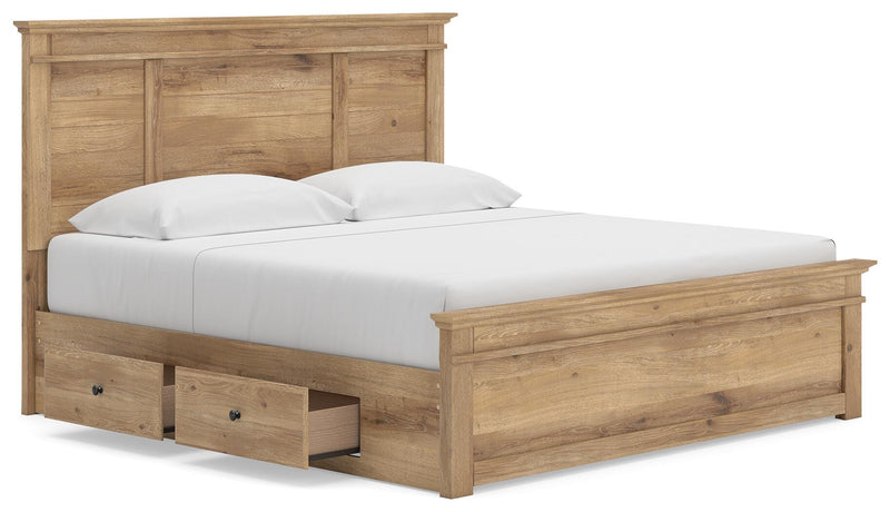 Cama con almacenaje en el panel Fenderport
