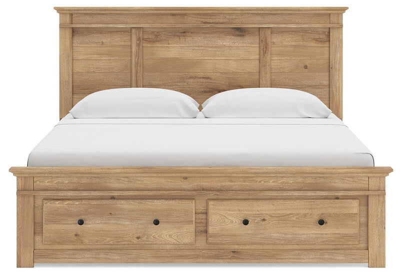 Cama con almacenaje en el panel Fenderport