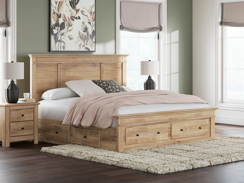 Cama con almacenaje en el panel Fenderport