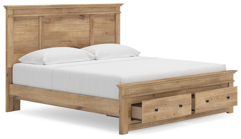 Cama con almacenaje en el panel Fenderport