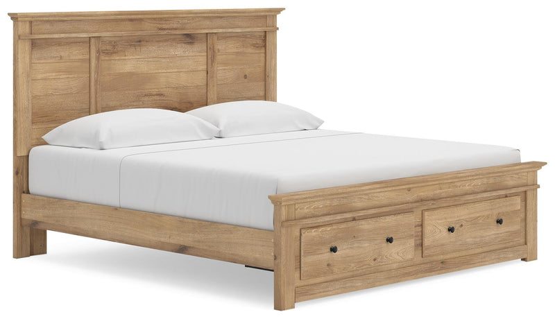 Cama con almacenaje en el panel Fenderport