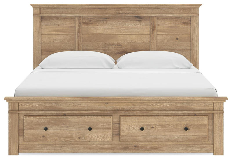 Cama con almacenaje en el panel Fenderport