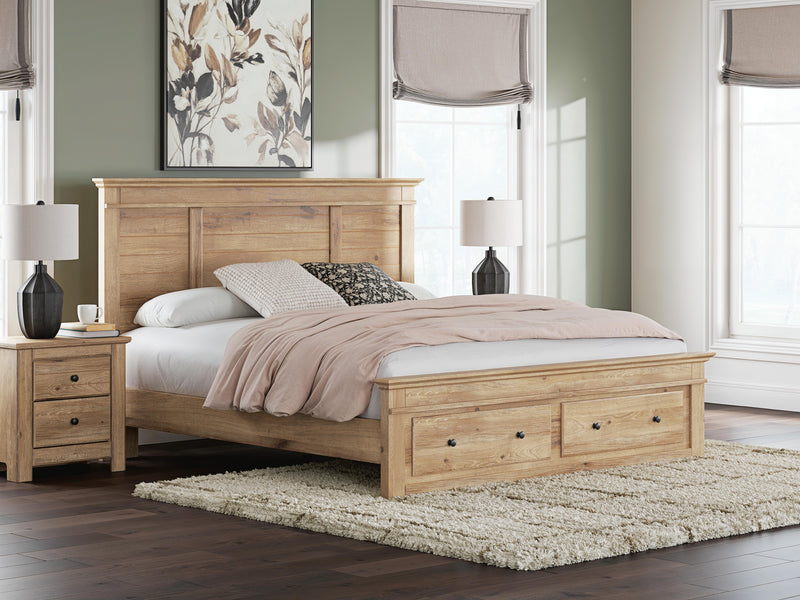 Cama con almacenaje en el panel Fenderport