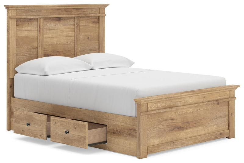 Cama con almacenaje en el panel Fenderport