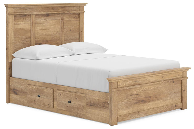 Cama con almacenaje en el panel Fenderport