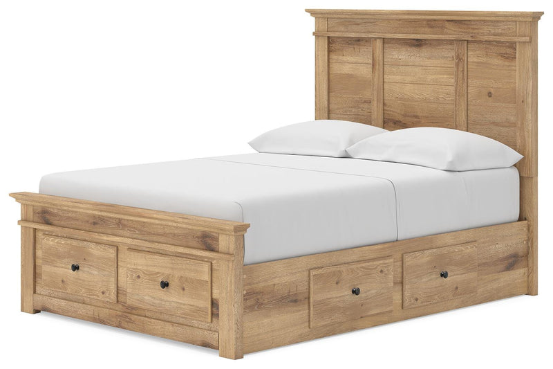 Cama con almacenaje en el panel Fenderport