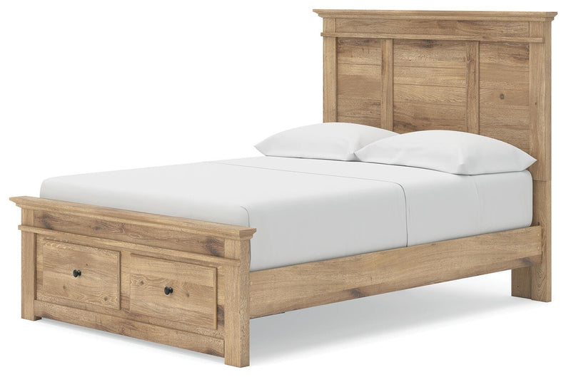 Cama con almacenaje en el panel Fenderport