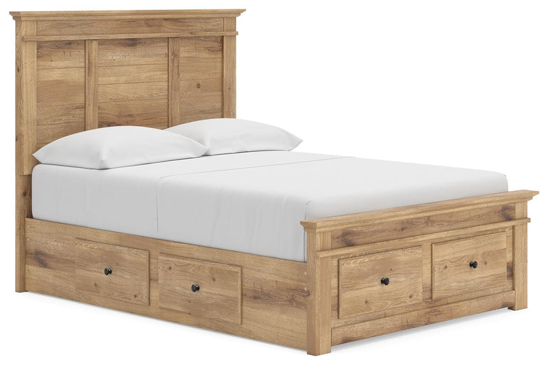 Cama con almacenaje en el panel Fenderport