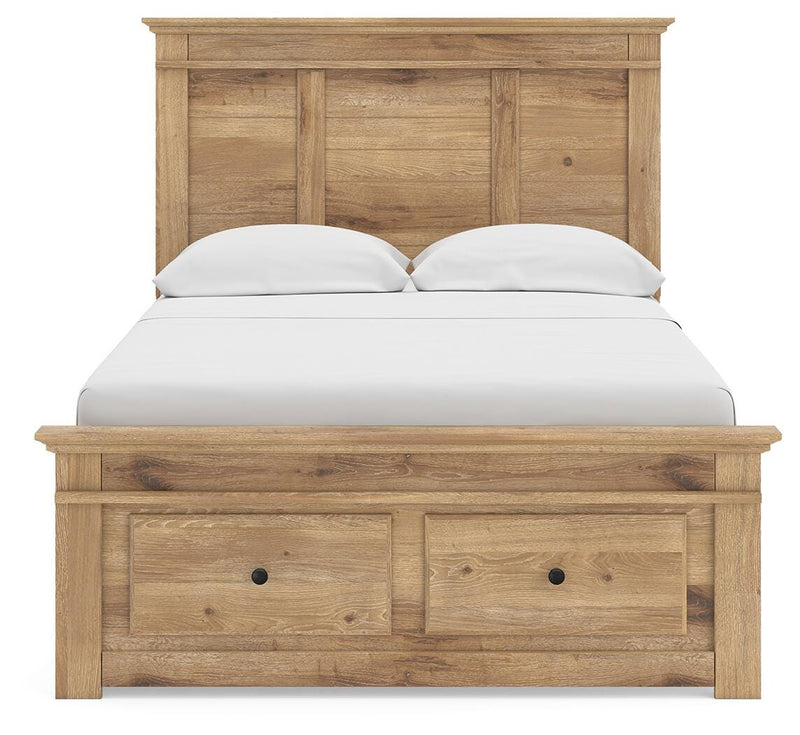 Cama con almacenaje en el panel Fenderport
