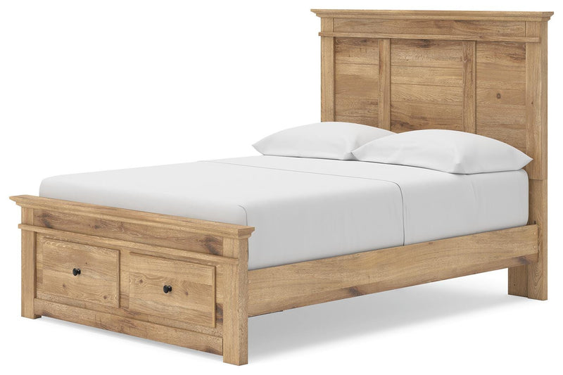 Cama con almacenaje en el panel Fenderport
