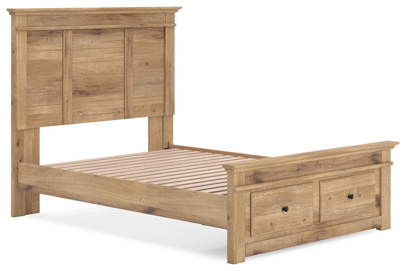 Cama con almacenaje en el panel Fenderport