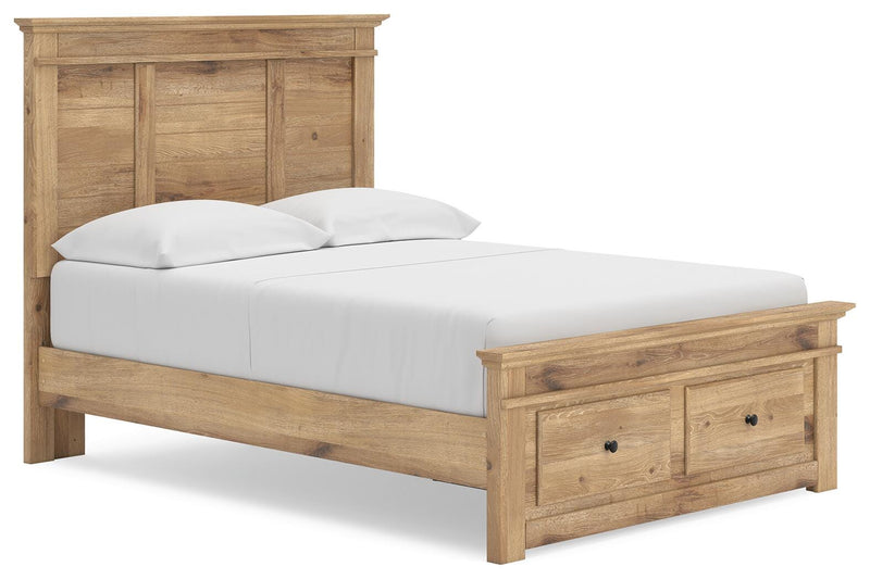 Cama con almacenaje en el panel Fenderport
