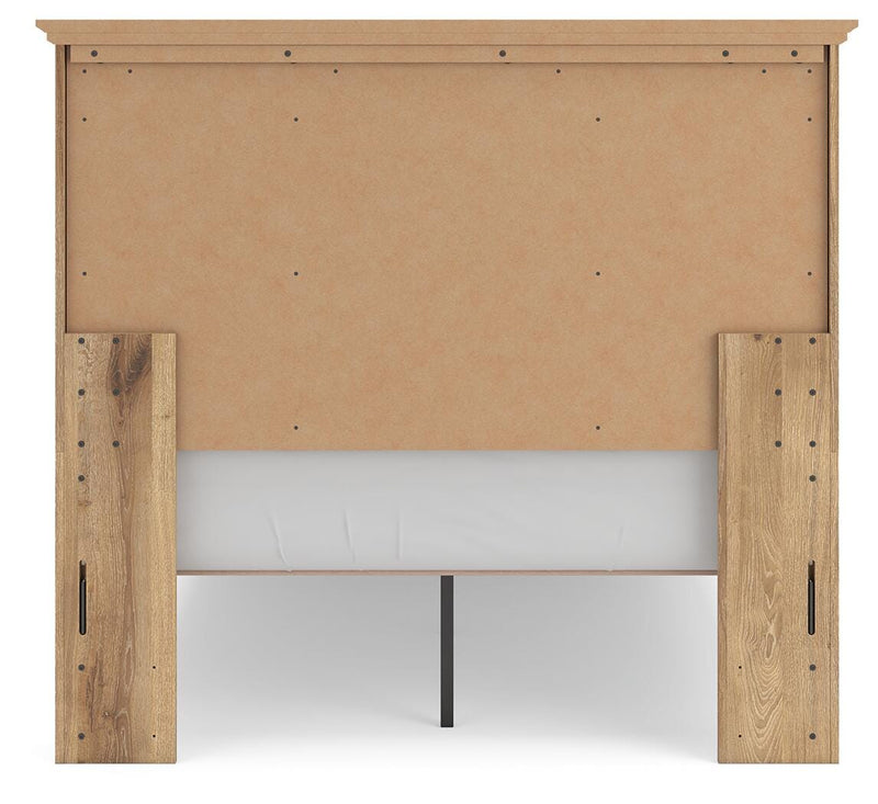 Cama con almacenaje en el panel Fenderport