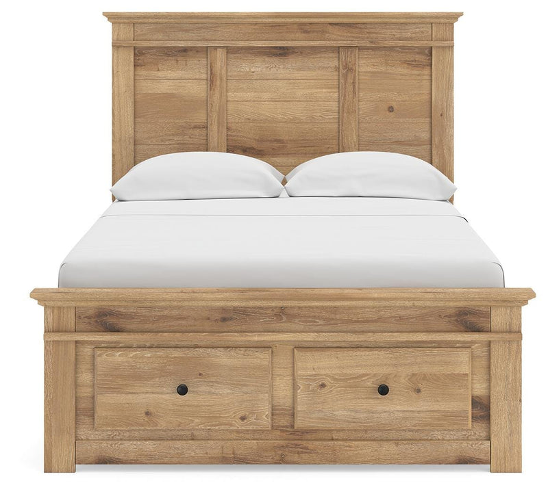 Cama con almacenaje en el panel Fenderport