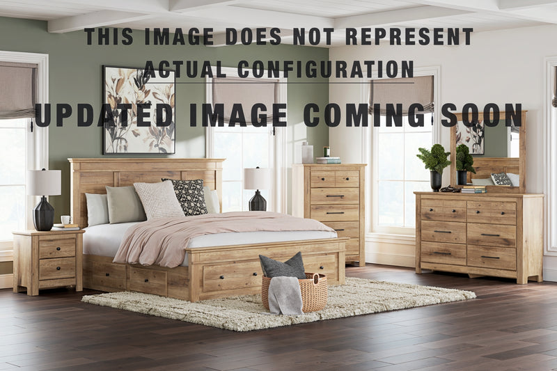 Makidern Panel Bed Bedroom Set