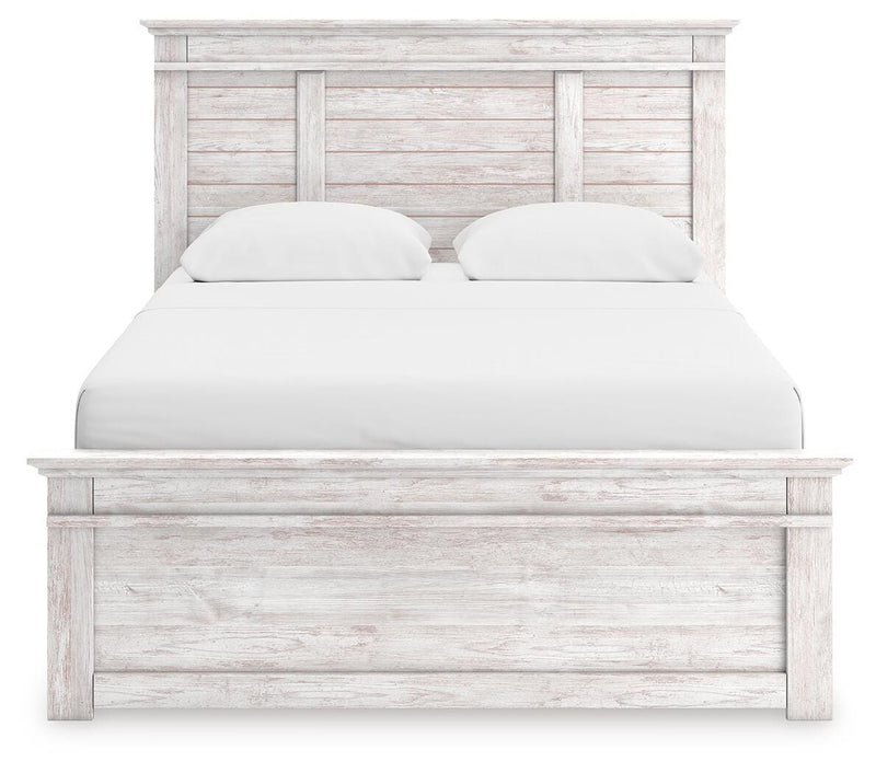 Cama con almacenaje en el panel Fenderport
