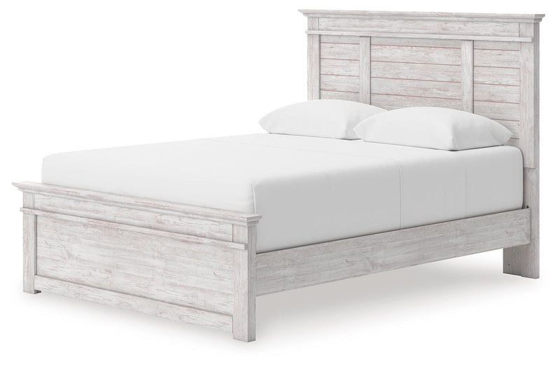 Cama con almacenaje en el panel Fenderport