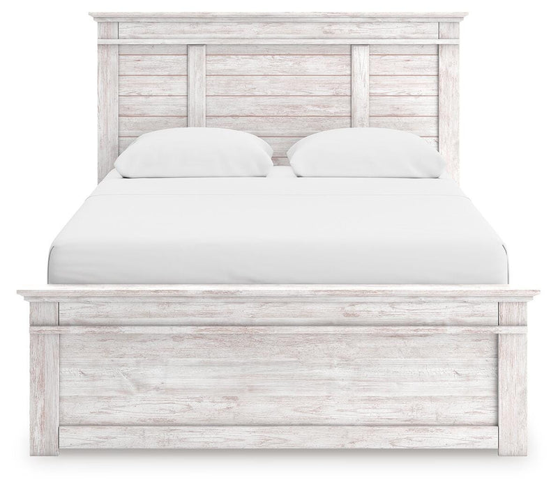 Cama con almacenaje en el panel Fenderport