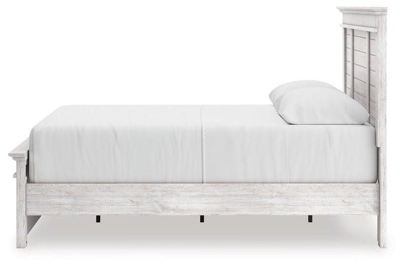 Cama con almacenaje en el panel Fenderport