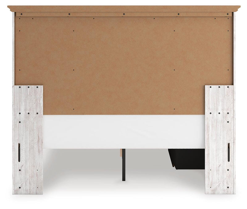 Cama con almacenaje en el panel Fenderport