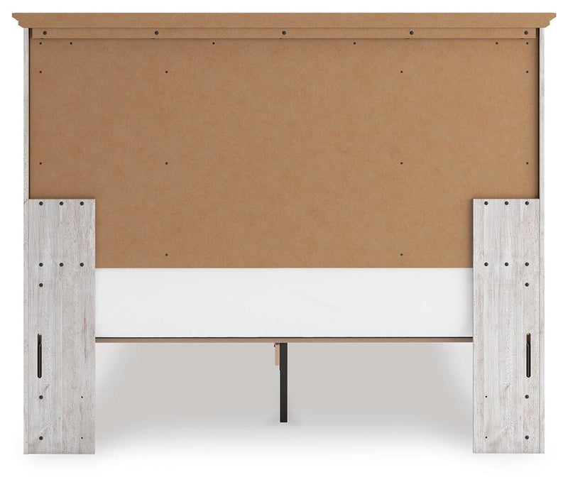 Cama con almacenaje en el panel Fenderport