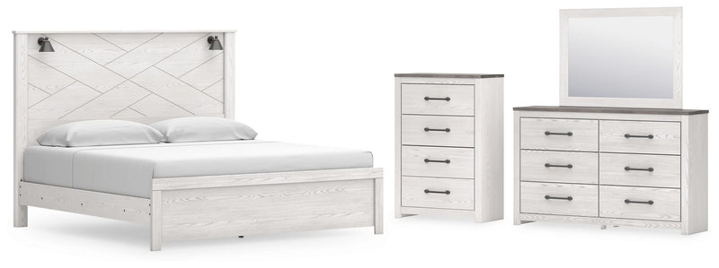 Gerridan Panel Bed Bedroom Set