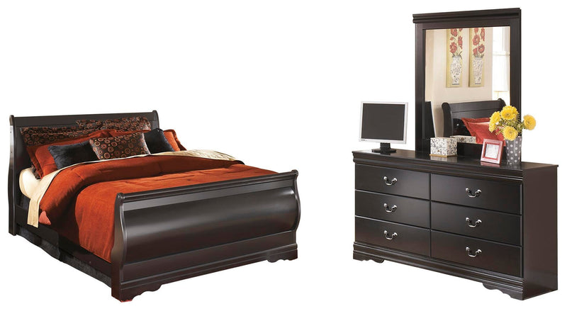 Huey Vineyard Sleigh Bed Bedroom Set