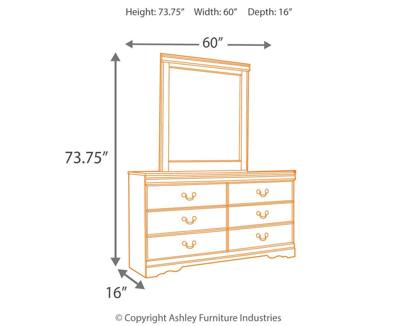 Huey Vineyard Sleigh Bed Bedroom Set