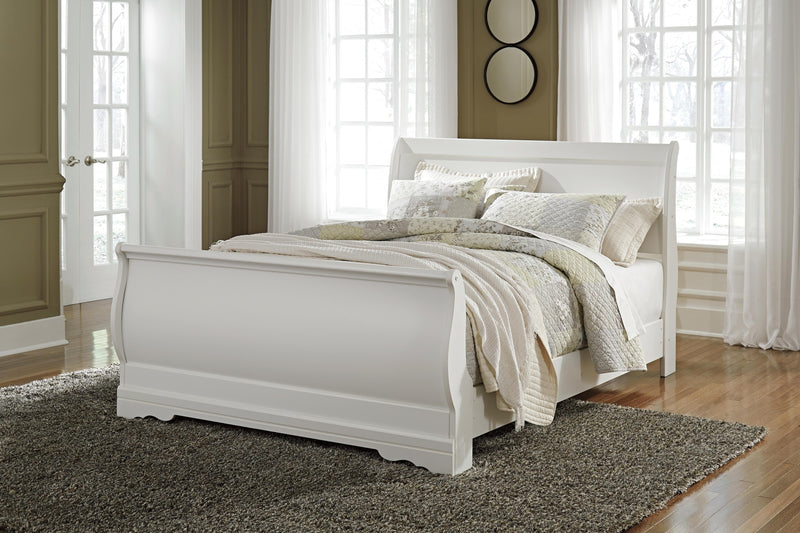 Anarasia Sleigh Bed Bedroom Set