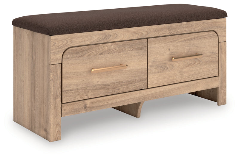 Hollymount Bedroom Upholstered Storage Bench