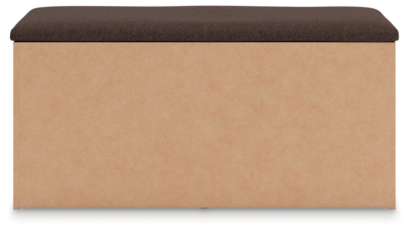 Banco de almacenamiento tapizado para dormitorio Hollymount