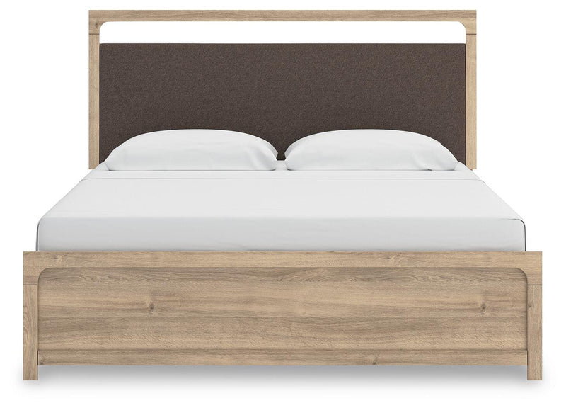Kinlanni Upholstered Panel Bed Bedroom Set