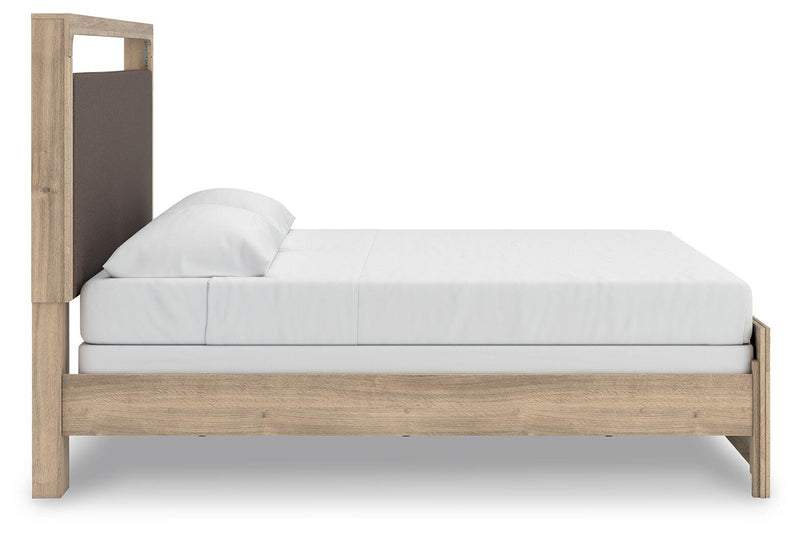 Hollymount Upholstered Panel Bed