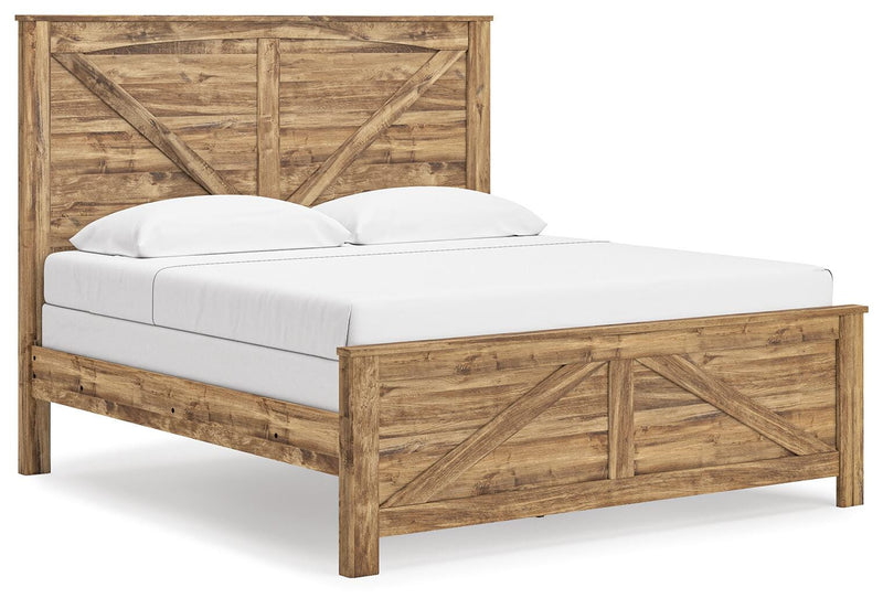 Branstony Crossbuck Panel Bed