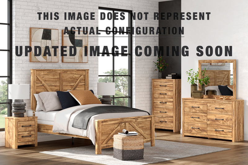 Maystonna Panel Bed Bedroom Set