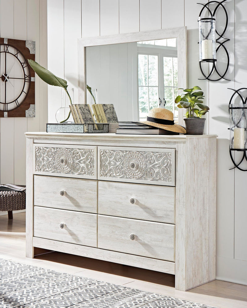 Juego de dormitorio con cama panel Paxberry