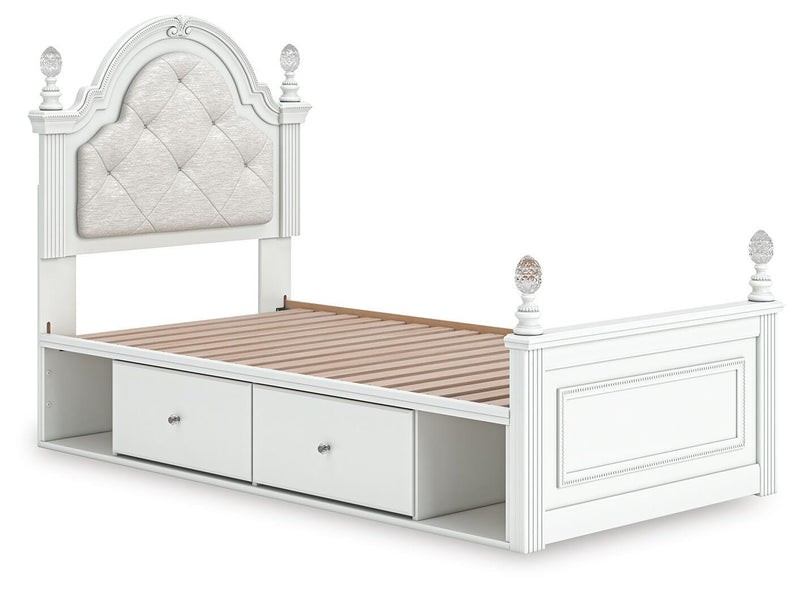 Kozlani Upholstered Panel Storage Bed Bedroom Set
