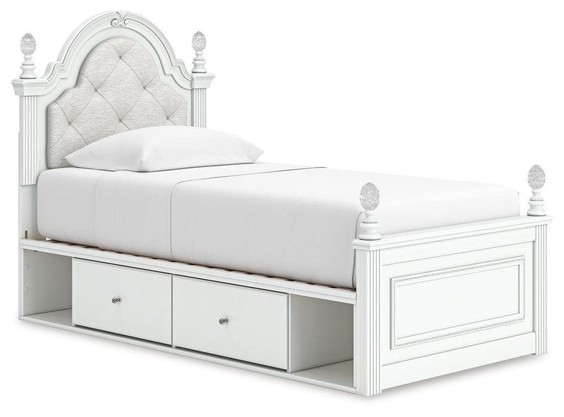Kozlani Upholstered Panel Storage Bed Bedroom Set