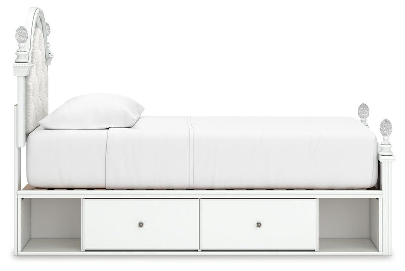 Kozlani Upholstered Panel Storage Bed Bedroom Set