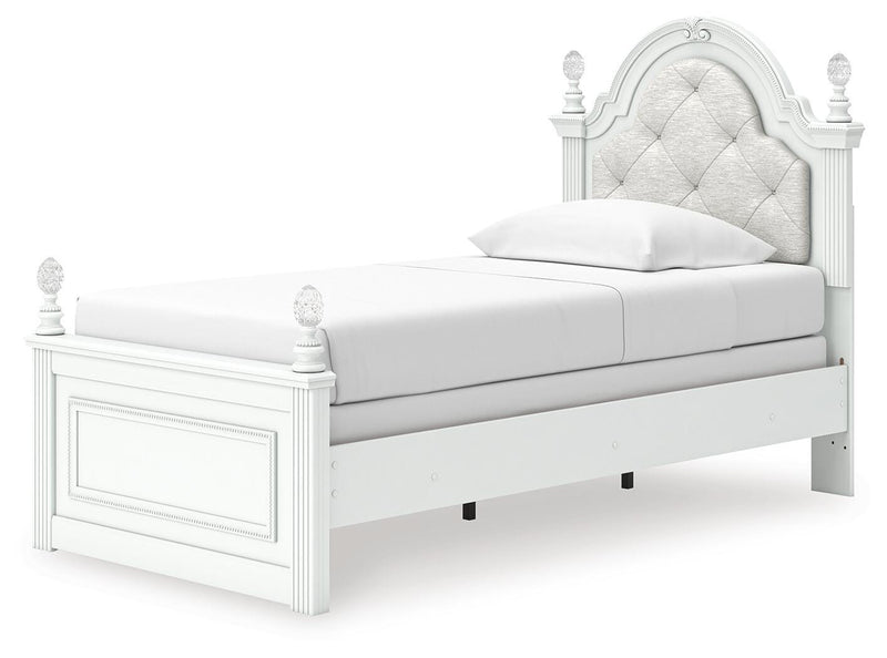 Maylilly Upholstered Panel Bed