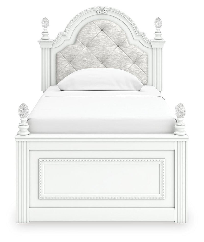 Maylilly Upholstered Panel Bed