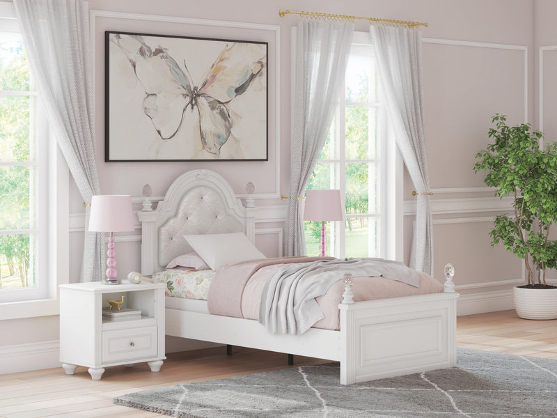 Maylilly Upholstered Panel Bed