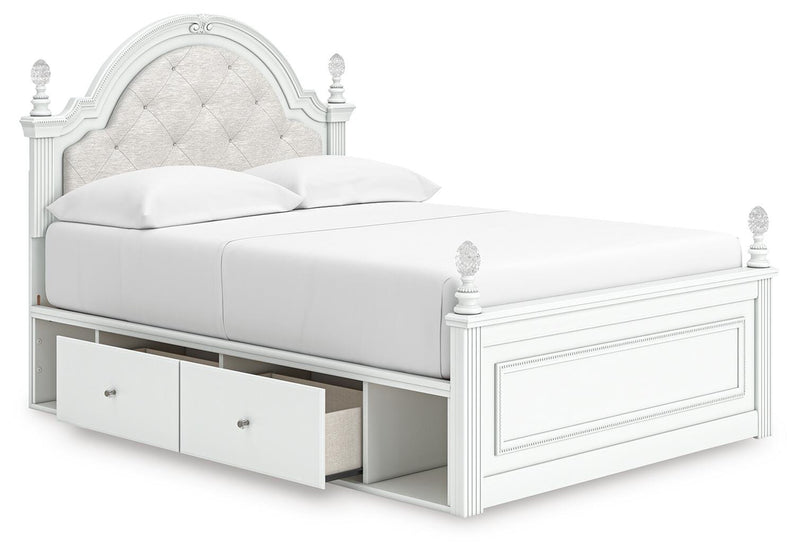 Kozlani Upholstered Panel Storage Bed Bedroom Set