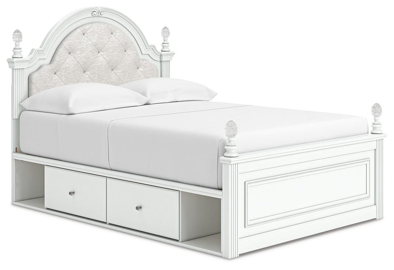 Kozlani Upholstered Panel Storage Bed Bedroom Set