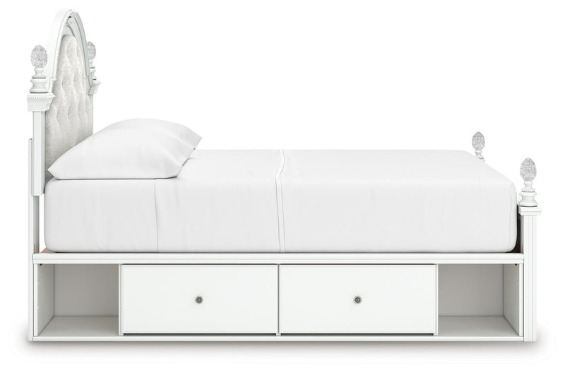 Kozlani Upholstered Panel Storage Bed Bedroom Set