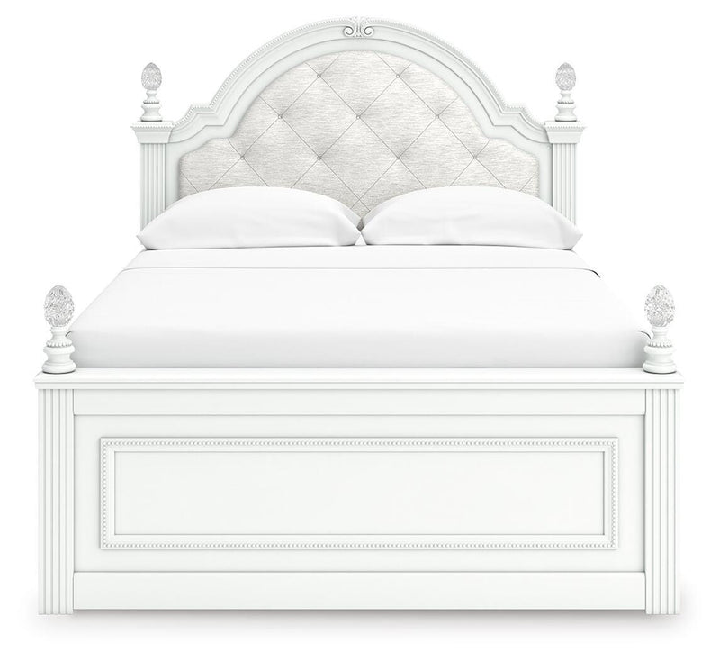 Maylilly Upholstered Panel Bed