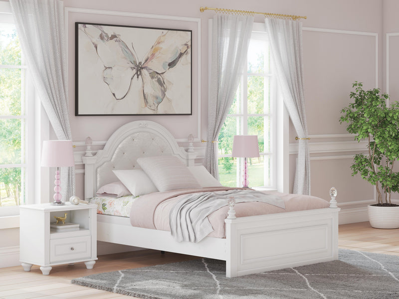 Maylilly Upholstered Panel Bed
